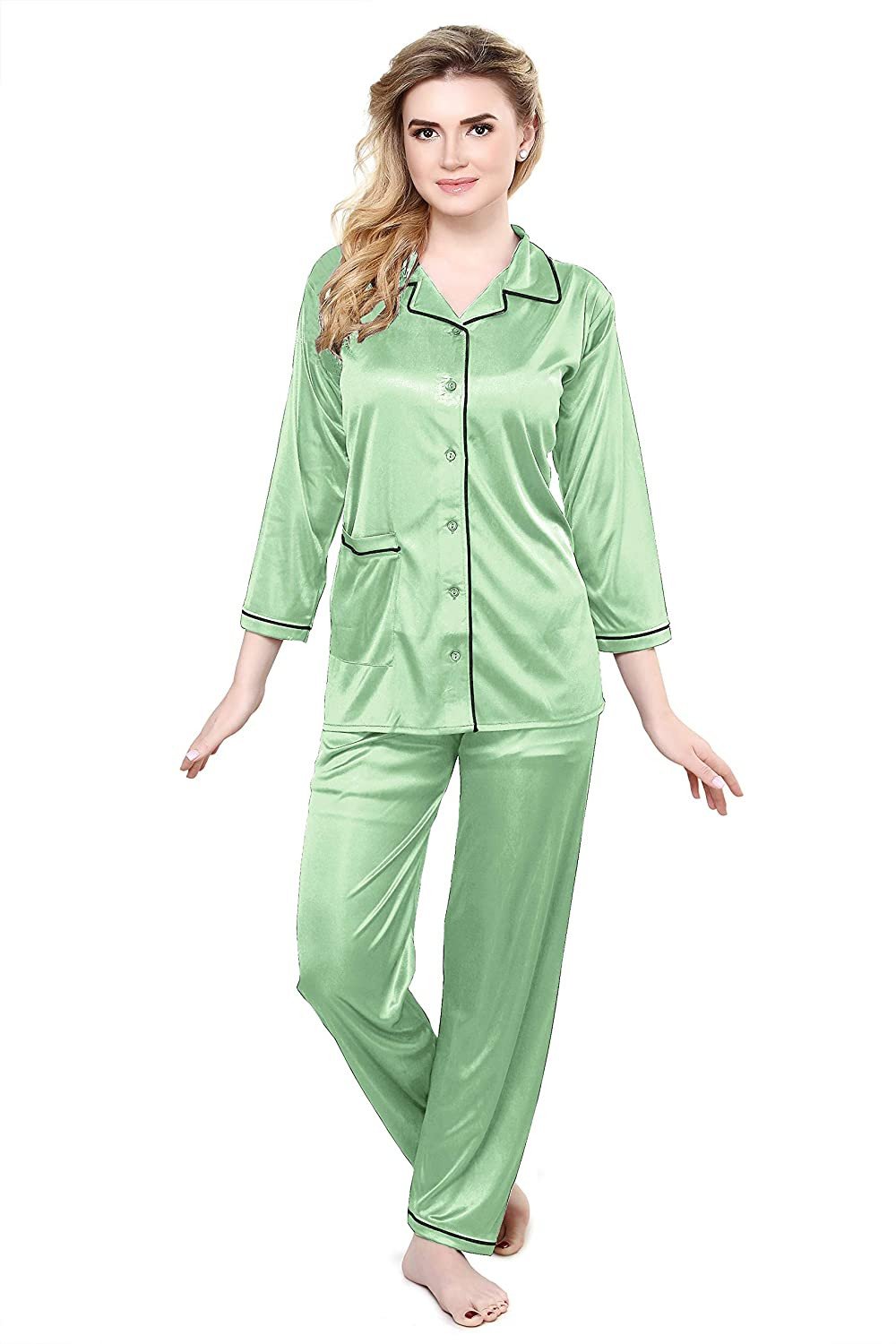 Trending Night Suit Dress Green