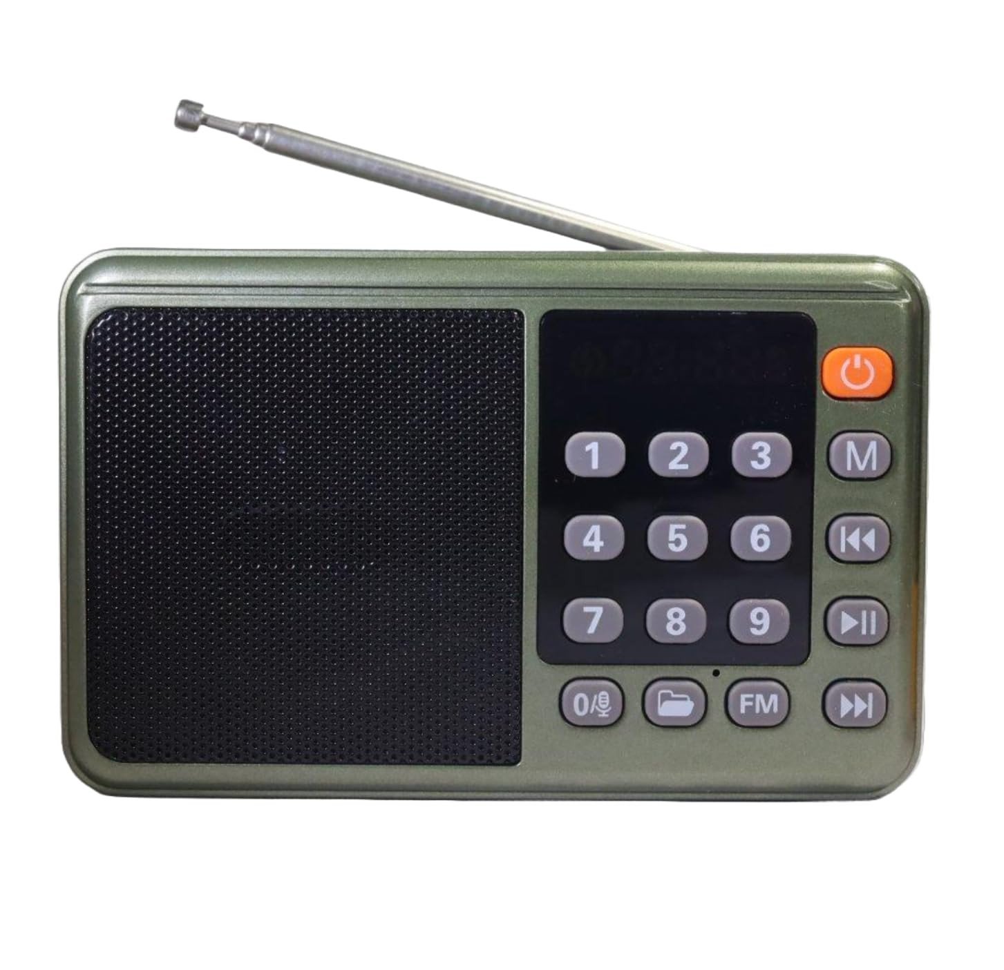 Seaker Radio with FM, SD Card, Bluetooth,New Type-c Charging (Punjabi/Sikh/Waheguru Simran Speaker/Music Player)
