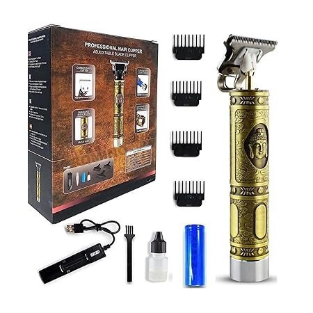 Monarch bizcom impex Professional Hair Clipper with Adjustable Blade | Unisex Rechargeable Hair Trimmer | Grooming Hair Clipper for Barbers | Powerful & Versatile Just Like Salon-Grade Hair Clipper
