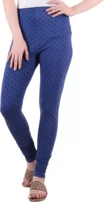 Diaz Printed Leggings for Women and Girls | Pure Cotton Printed Leggings for Women/Girl | Slim Fit Stretchy Printed Leggings for Women | Ankle Length Leggings Combo of 4